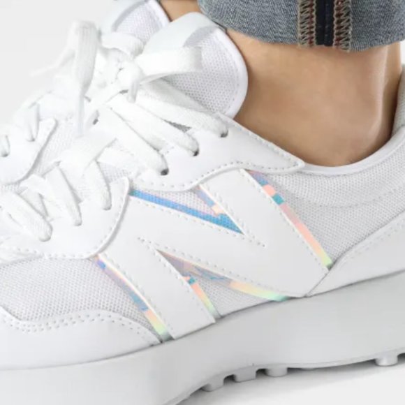 New Balance 327 W11.5/M10 Unisex Casual Sneakers Shoes White - Picture 6 of 16